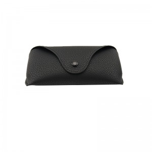 XHP-004 customized glasses box size color leather sunglasses Case optical glasses case