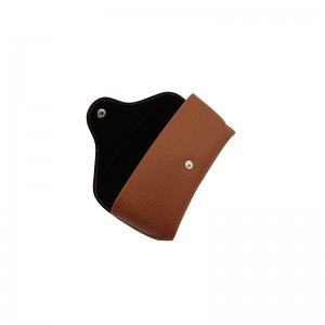 XHP-004 customized glasses box size color leather sunglasses Case optical glasses case