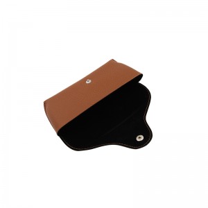 XHP-004 customized glasses box size color leather sunglasses Case optical glasses case