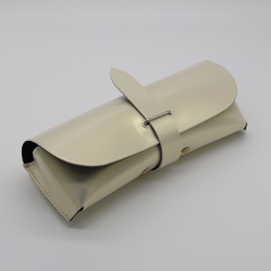 XHP-008 leather soft custom eye glass case Sunglasses Case Box