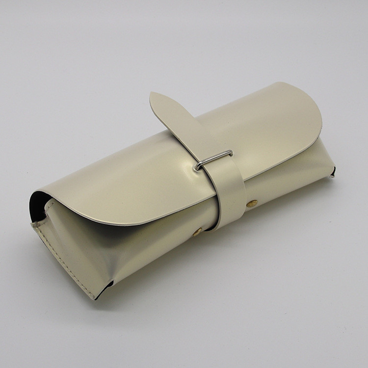 Factory directly Soft Leather Sunglasses Case - XHP-008 leather soft custom eye glass case Sunglasses Case Box – Xinghong detail pictures