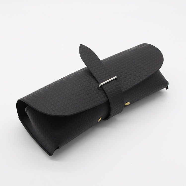 Factory directly Soft Leather Sunglasses Case - XHP-008 leather soft custom eye glass case Sunglasses Case Box – Xinghong detail pictures