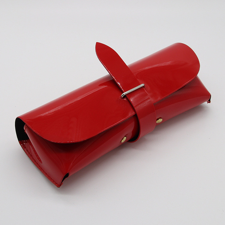 Factory directly Soft Leather Sunglasses Case - XHP-008 leather soft custom eye glass case Sunglasses Case Box – Xinghong detail pictures