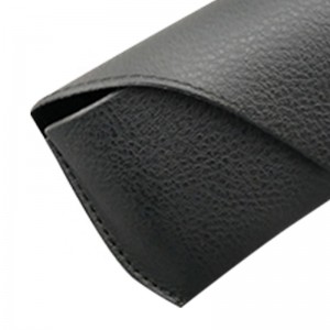 XHP-011 PVC Leather black Designer glasses Case Eyeglasses Cover