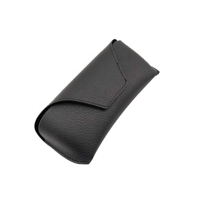 XHP-011 PVC Leather black Designer glasses Case Eyeglasses Cover (3)