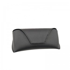 XHP-011 PVC Leather black Designer glasses Case Eyeglasses Cover