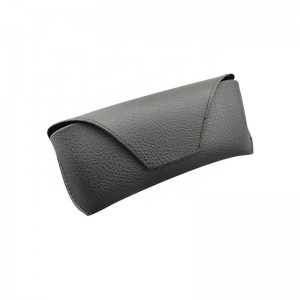 XHP-011 PVC Leather black Designer glasses Case Eyeglasses Cover