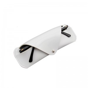 XHP-018 Soft Retro Leather Eyes Reading Glasses Bag PU Leather Pocket Glasses bag