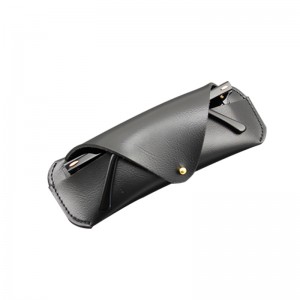 Wholesale China Leather Eyeglasses Pouch for Myopic Glasses and Sunglasses