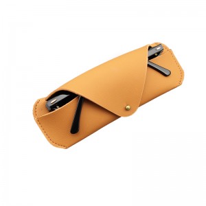 Wholesale China Leather Eyeglasses Pouch for Myopic Glasses and Sunglasses