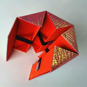 XHP-020 soft leather fold Multiple Sunglasses Storage Box Eyeglass Display Case