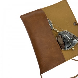 China Glasses Box Girl Light and Portable Crush-Resistant pu leather Sunglasses bag and Optical Glasses bag Eco-Friendly