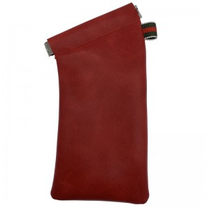 ODM Factory Direct Supplying Retro Nubuck-Covered PU Leather Eyeglasses Case Free Custom Logo Eco-Friendly