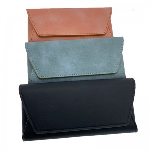 XHP-028 Leather Case Sunglasses Personalised Leather Glasses Case Mens women