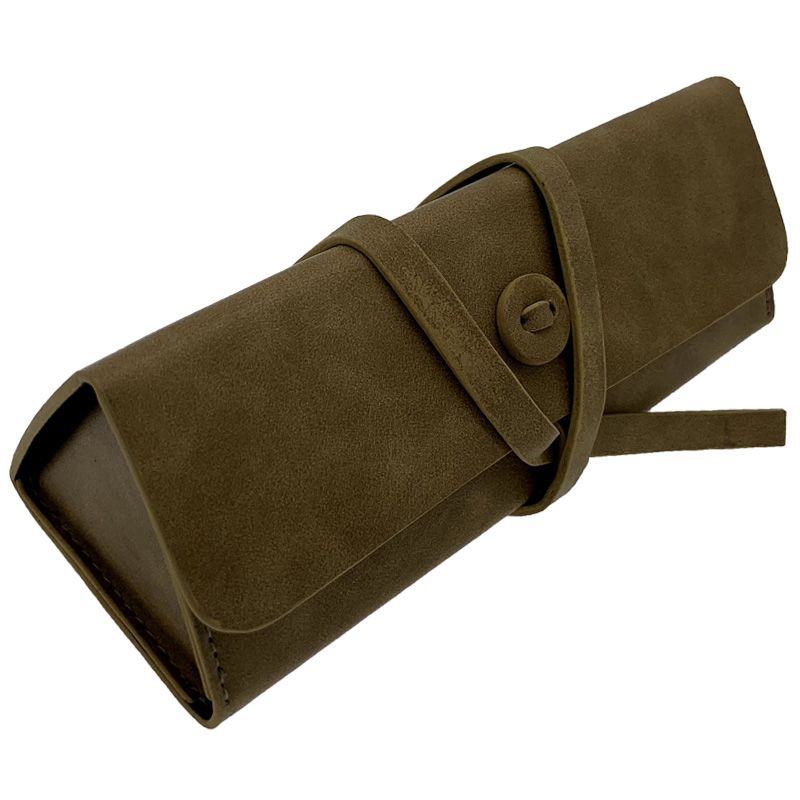 XHP-030 Hard eyeglasses leather case Personalized Sunglass Case for men (1)