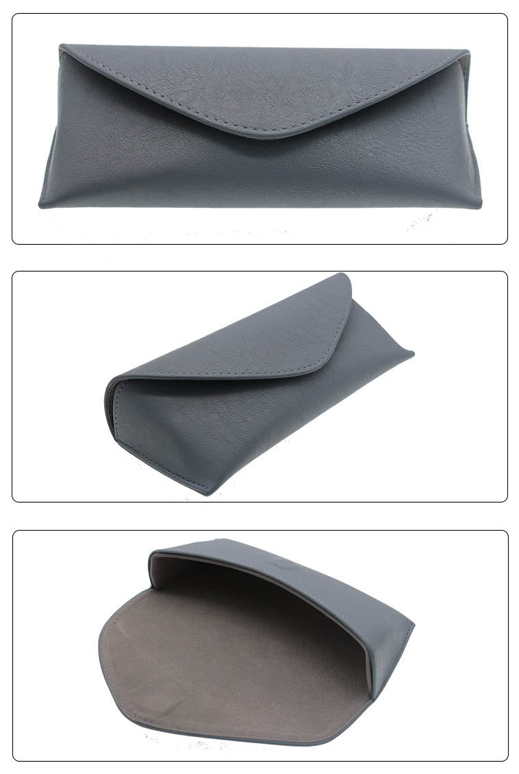 XHP-033 Soft Leather Reading designer Eyewear Case Personalized Sunglass Case (7)