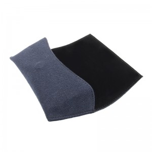 XHP-035 custom handmade Soft cloth Glasses Cases Personalised Eyeglass Case