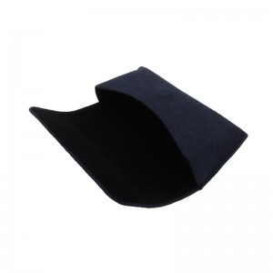 Hot-selling China Custom Eco Friendly Classical handmade Linen Fabric Glasses Case