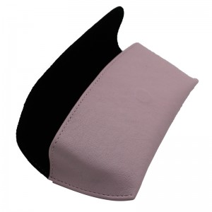 Good Quality Women Handmade pu leather sunglasses Purse eyewear case