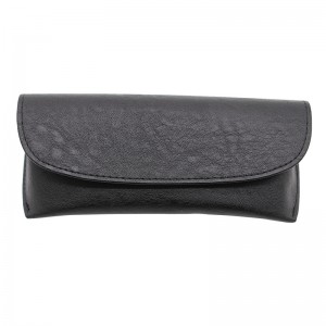 Good Quality Women Handmade pu leather sunglasses Purse eyewear case