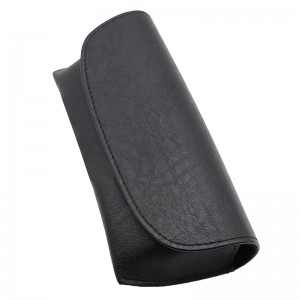 Good Quality Women Handmade pu leather sunglasses Purse eyewear case