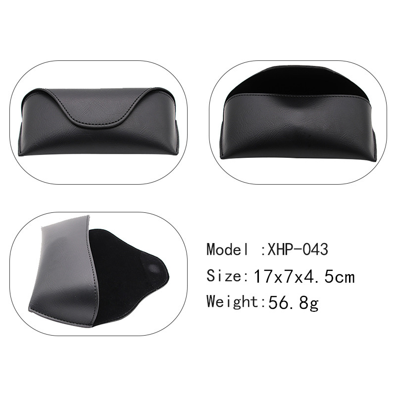 XHP-043 Man Leather custom Sun Glass Case Sunglasses Sleeve Personalized Eyeglass Case (12)