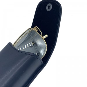 XHP-044 New style high grade pu leather sunglasses case factory custom eyewear case