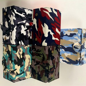 XHP-045 PU PVCleather handmade eyewear case Multifunctional folding glasses case