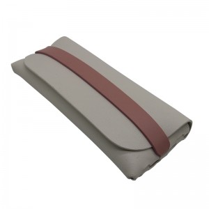 High Quality China Portable Multi Color Slim Leather Eyewear Glasses Case for sunglasses