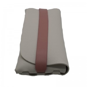 High Quality China Portable Multi Color Slim Leather Eyewear Glasses Case for sunglasses