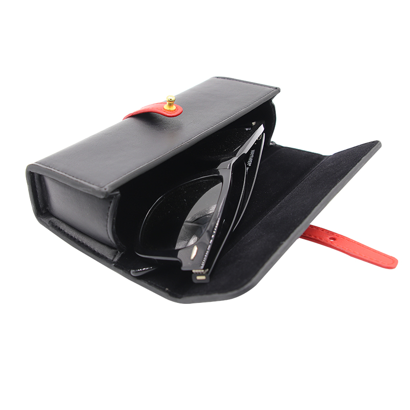 2022 Good Quality Soft Pouch Glasses Case – XHP-057 Customized glasses case size and logo soft eyeglass cases leather sunglass case soft eye glass case – Xinghong detail pictures