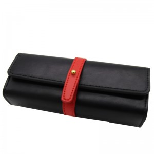 XHP-057 Customized glasses case size and logo soft eyeglass cases leather sunglass case soft eye glass case