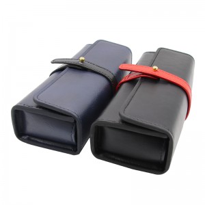 XHP-057 Customized glasses case size and logo soft eyeglass cases leather sunglass case soft eye glass case