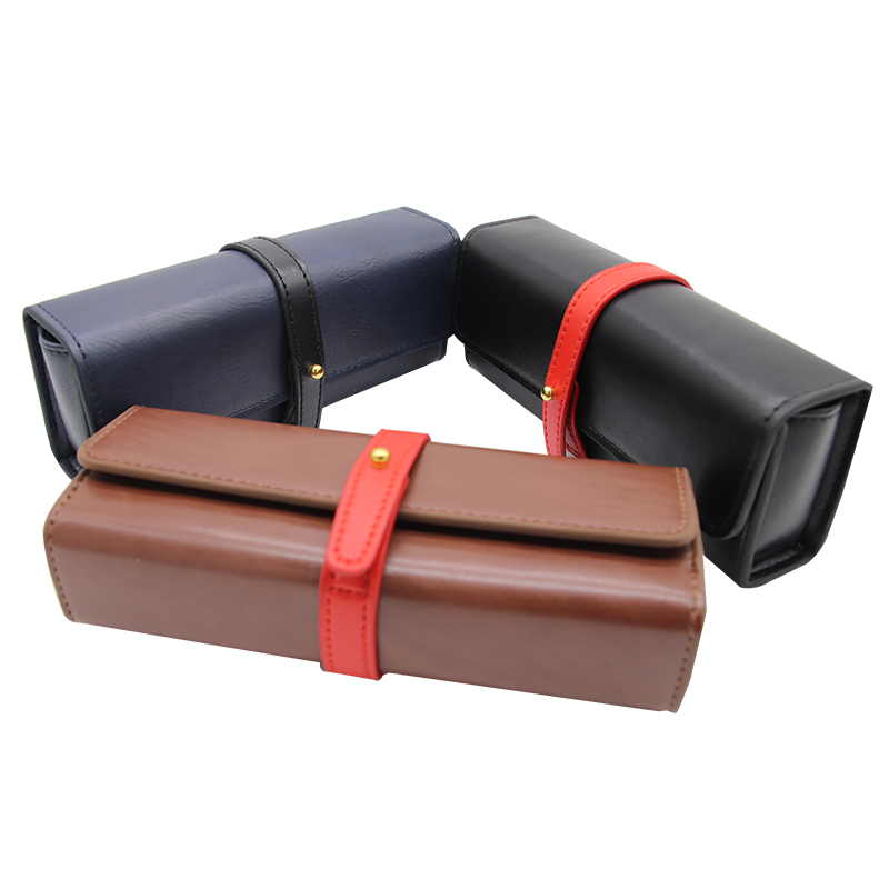 2022 Good Quality Soft Pouch Glasses Case – XHP-057 Customized glasses case size and logo soft eyeglass cases leather sunglass case soft eye glass case – Xinghong detail pictures