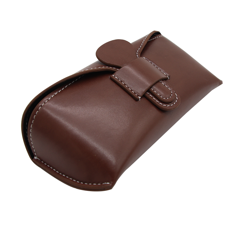 XHP-058  portable Personalised Leather glasses case Spectacle Case Sunglasses Purse (1)