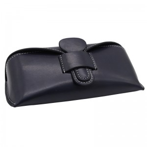 Bottom price Cute Travel Sun Glasses Bag Handmade Eyeglasses Wholesale Luxury PU Leather Sunglasses Case Custom Logo