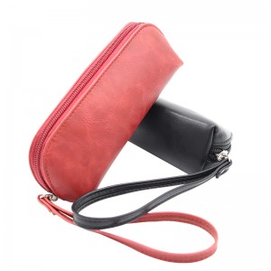 Wholesale Price China New Design Colorful pu leather handmade Sunglasses Case with Logo