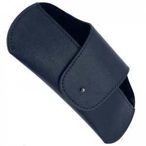 XHP-063 custom leather Sunglasses Sleeve Soft Glasses Sleeve Case