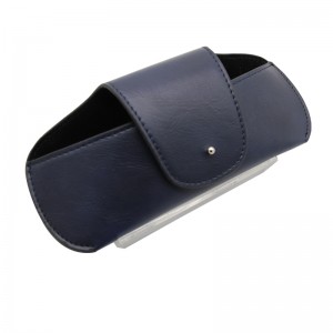 XHP-063 custom leather Sunglasses Sleeve Soft Glasses Sleeve Case