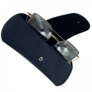 XHP-063 custom leather Sunglasses Sleeve Soft Glasses Sleeve Case