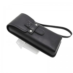 XHP-064 Customized hard handmade pu leather glasses case eyeglasses case