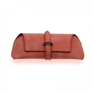 XHP-067 portable Personalised Leather glasses case Spectacle Case Sunglasses Purse