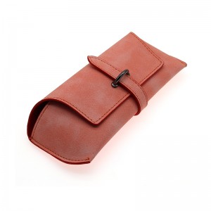 XHP-067 portable Personalised Leather glasses case Spectacle Case Sunglasses Purse