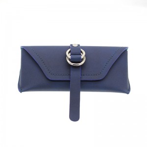 XHP-068 Designer Soft Leather Eyeglass Cases Hard Custom Sunglass Case