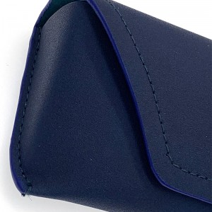 XHP-068 Designer Soft Leather Eyeglass Cases Hard Custom Sunglass Case
