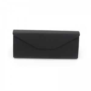 Discount Price China Portable folding Hard Eyeglass Case Fabrics leather eyeglasses Case Spectacles Box Case