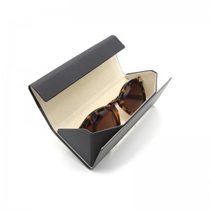 XHSG-015 Triangle Folding Glasses Case Sunglasses Case Optical Case Supplier