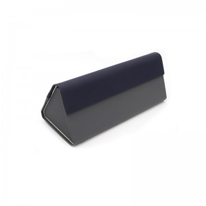 XHSG-015 Triangle Folding Glasses Case Sunglasses Case Optical Case Supplier