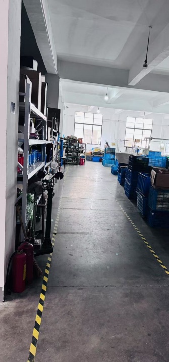Clean Factory Corridor for Eyewear Case Production