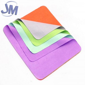 A-401 Preparation of superfine fiber eyewear bag eyewear cleaning cloth with degradable environmental protection plastic bottle